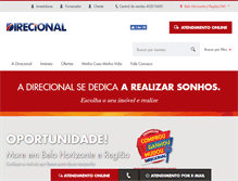 Tablet Screenshot of direcional.com.br